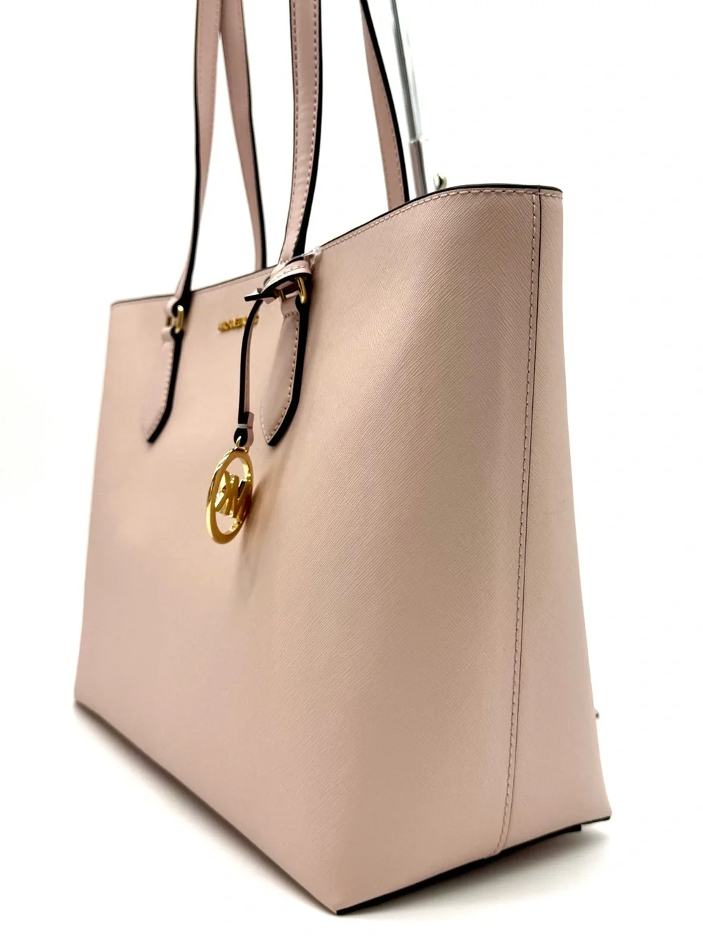 Michael Kors Bag Large Sheila Mf Tote Bag - Powder Blush